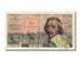 Banknote, France, 10 Nouveaux Francs on 1000 Francs, 1955-1959 Overprinted with