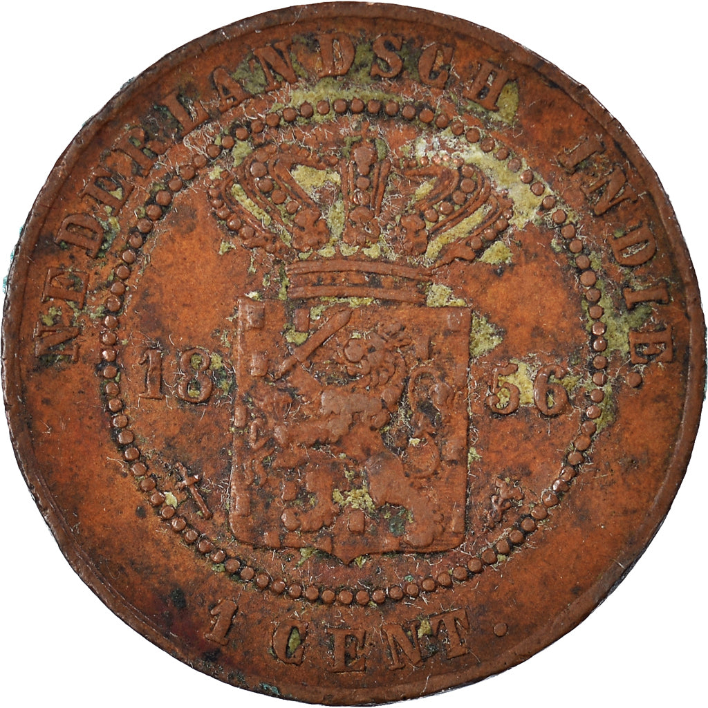 Coin, NETHERLANDS EAST INDIES, Cent, 1856
