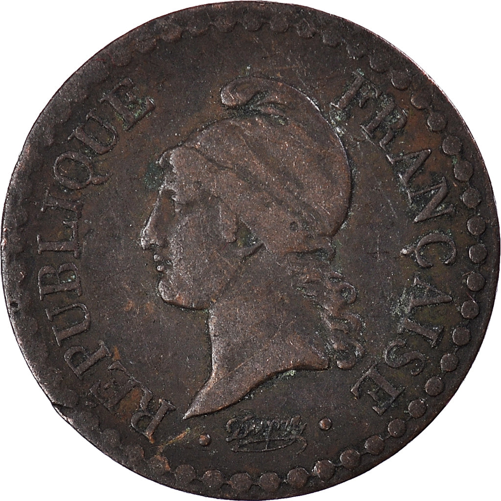 Coin, France, Centime, 1851