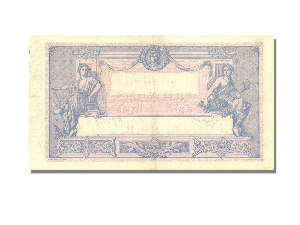 Banknote, France, 1000 Francs, 1 000 F 1889-1926 ''Bleu et Rose'', 1925
