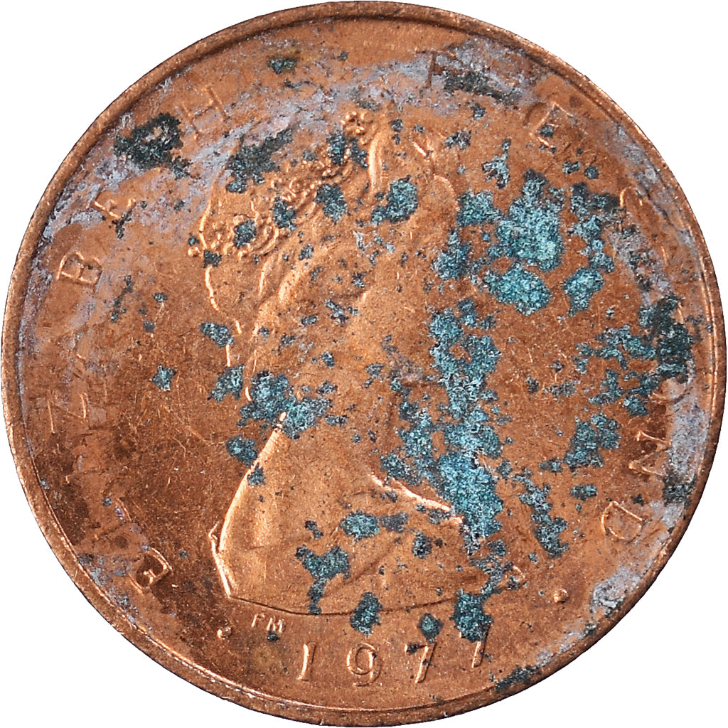 Munten, Eiland Man, 1/2 Penny, 1977