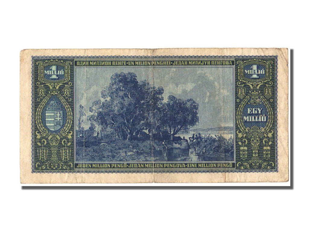 Banknote, Hungary, 1,000,000 Pengö, 1945, 1945-11-16, EF(40-45)