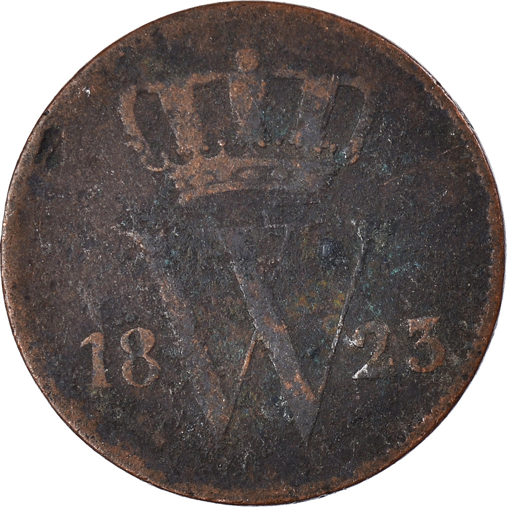 Moneda, Países Bajos, Cent, 1823