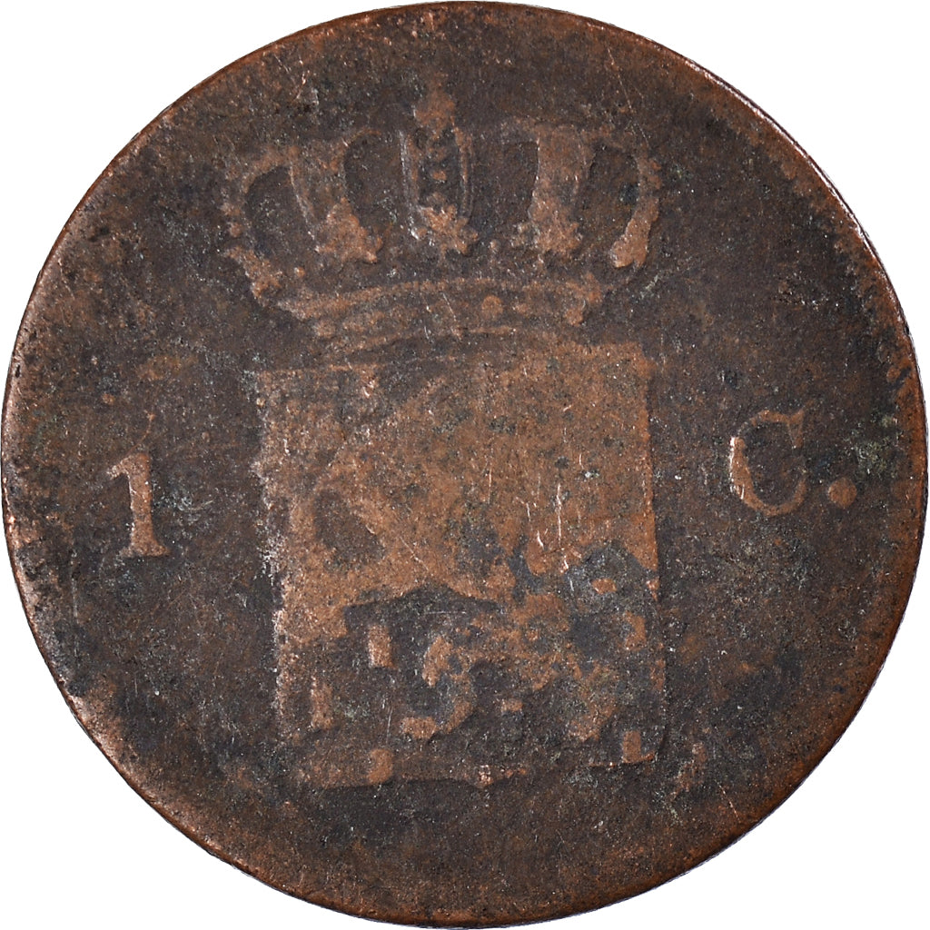 Moneda, Países Bajos, Cent, 1823