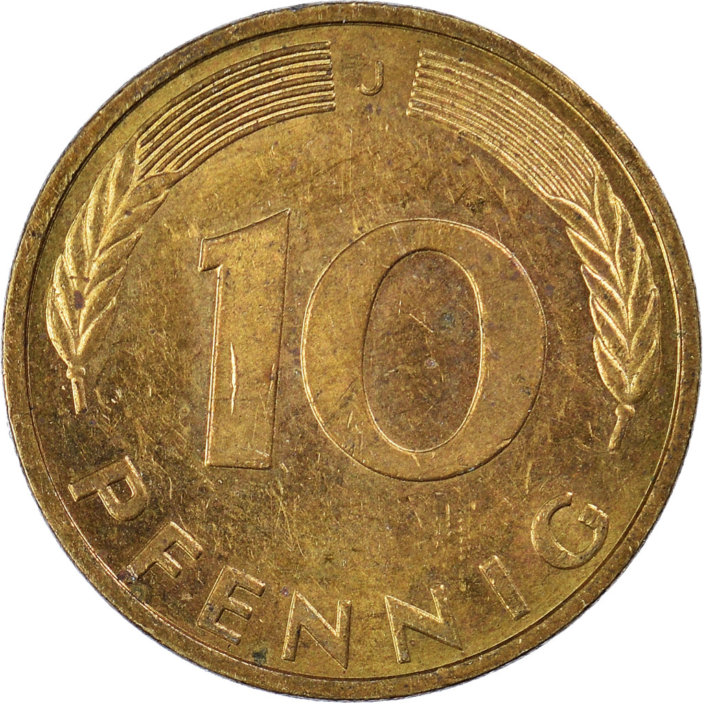 Bundesrepublik Deutschland, 10 Pfennig, 1995