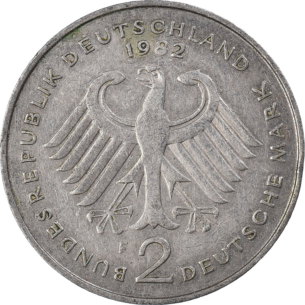 Moneta, Niemcy - RFN, 2 Mark, 1982