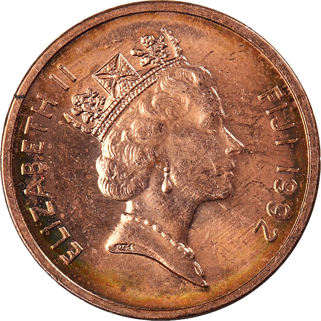 Coin, Fiji, Cent, 1992
