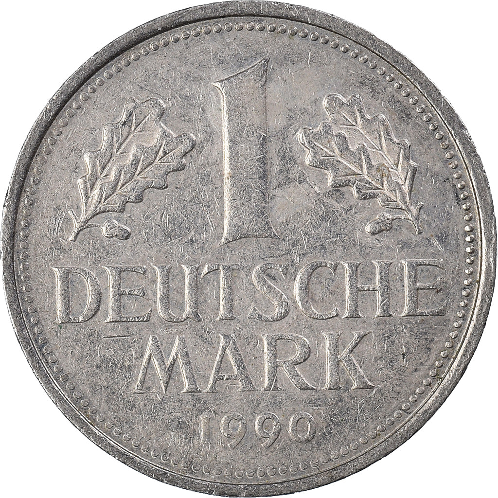 Coin, GERMANY - FEDERAL REPUBLIC, Mark, 1990