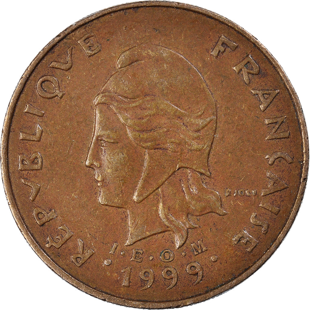 Moeda, França, 100 Francs, 1999