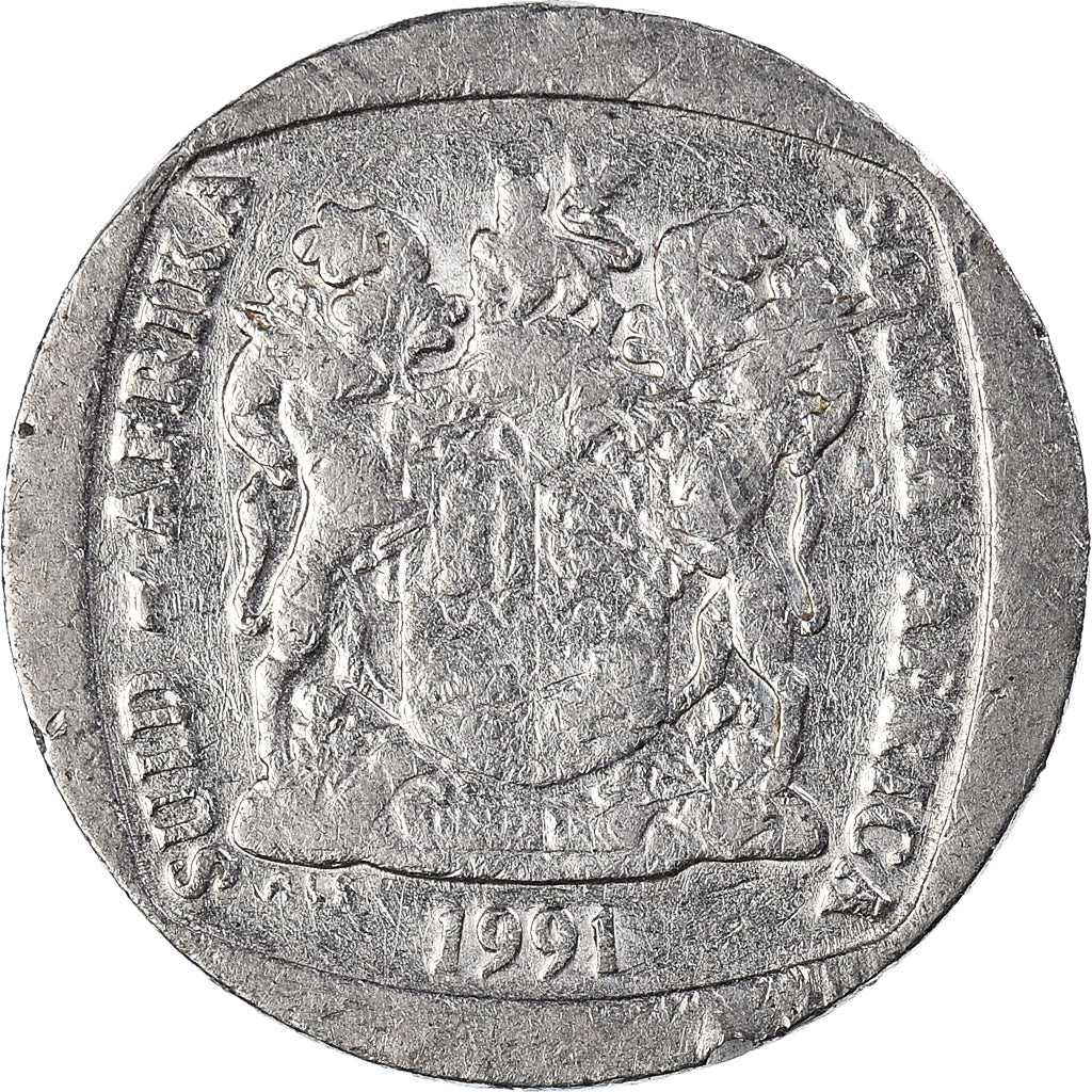 Münze, Südafrika, 2 Rand, 1991