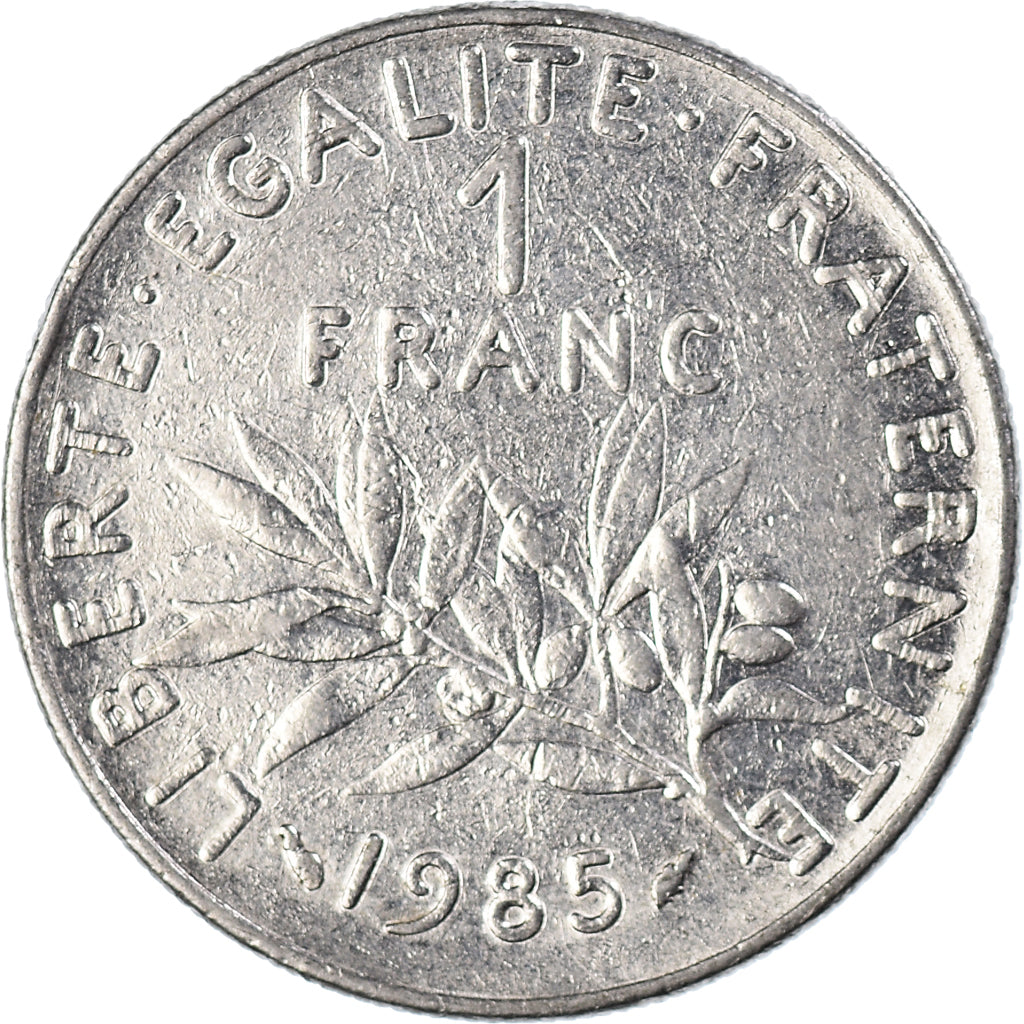 Moneta, Francja, Franc, 1985