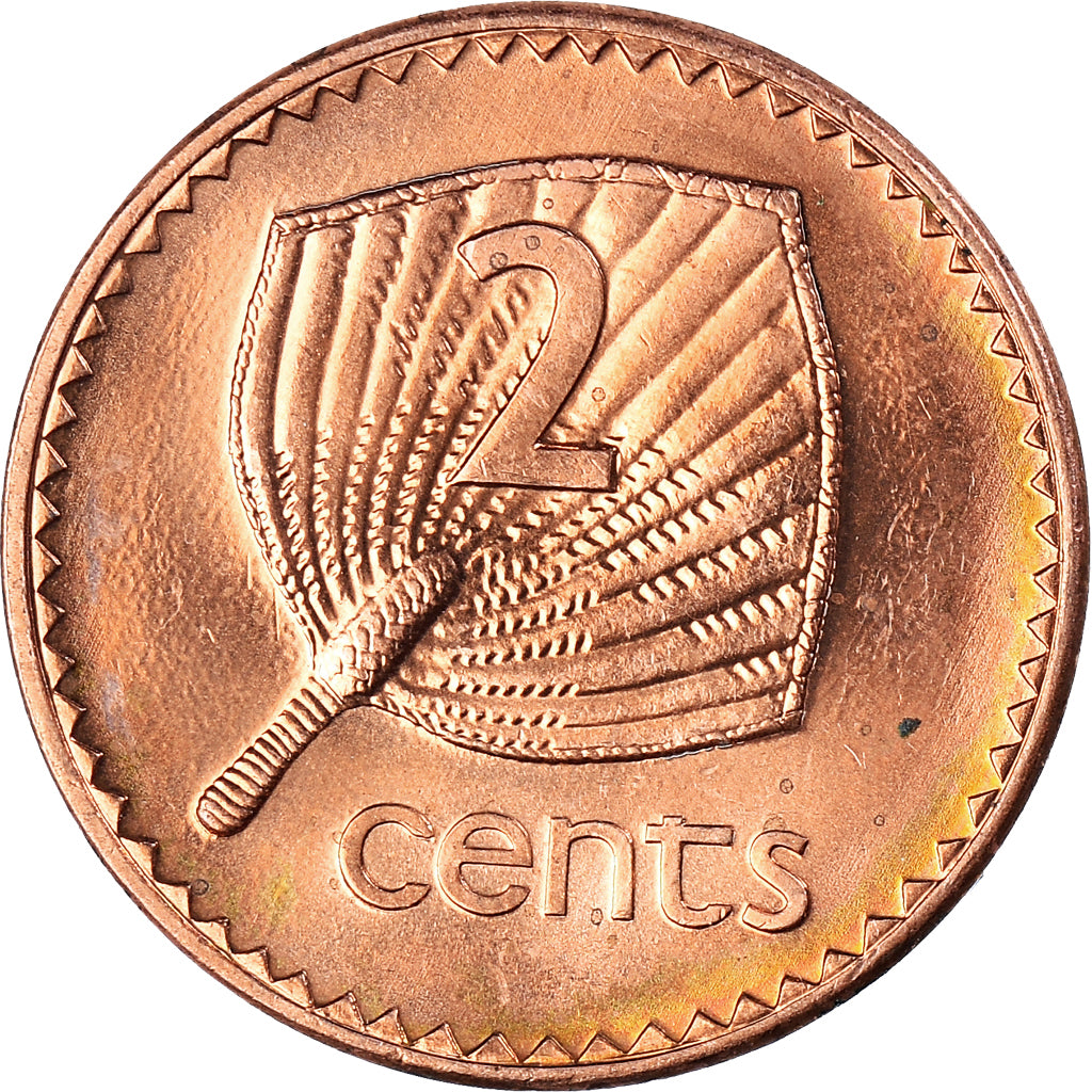 Munten, Fiji, 2 Cents, 1992