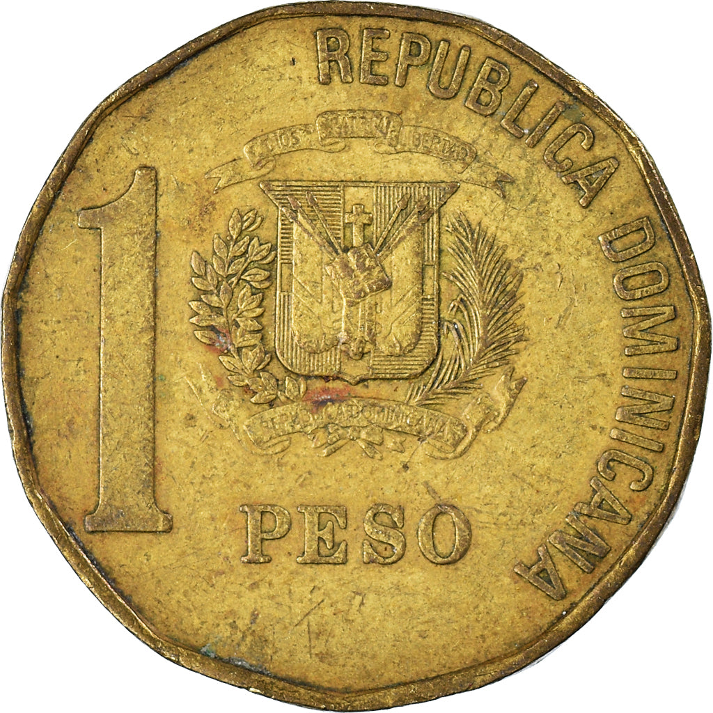 Moeda, República Dominicana, Peso, 1992