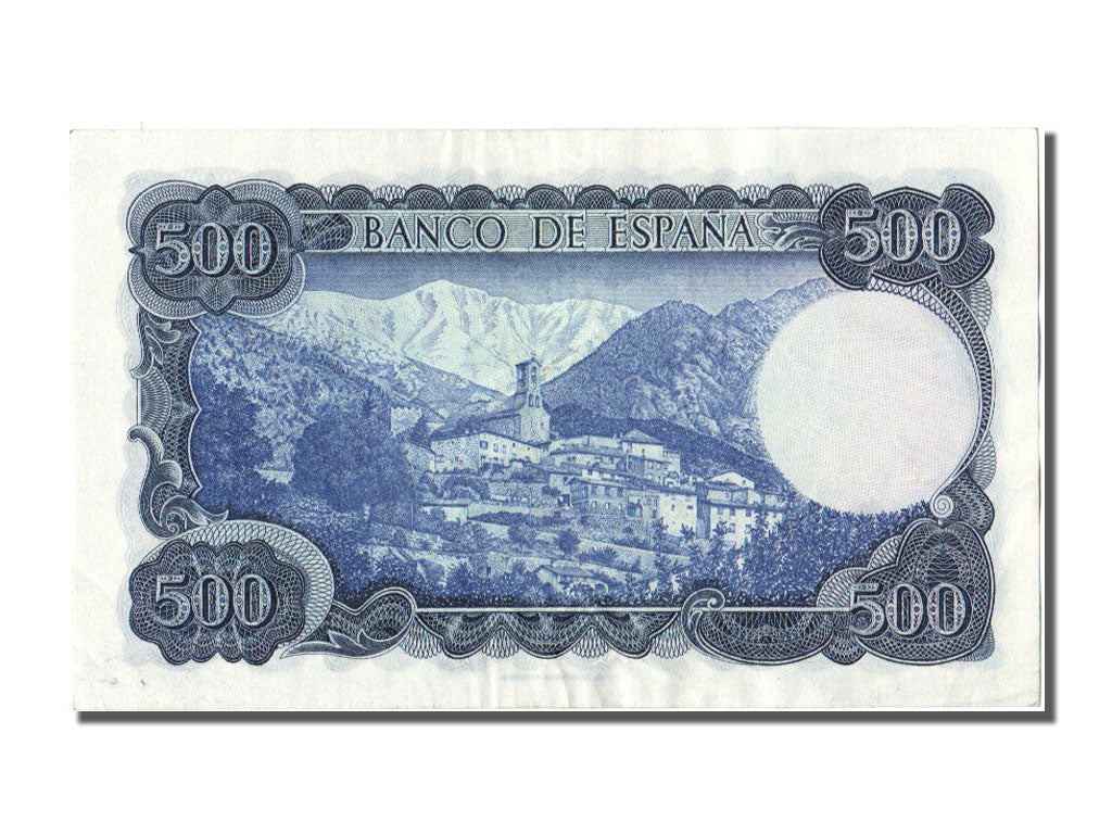 Billete, 500 Pesetas, 1971, España, 1971-07-23, MBC+
