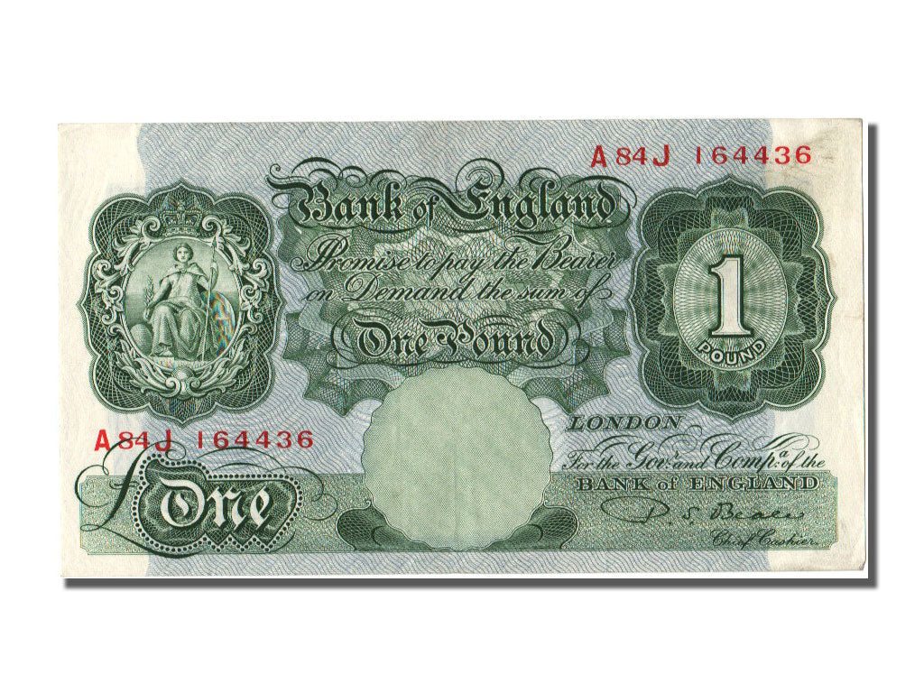 Banconote, Gran Bretagna, 1 Pound, 1949, SPL-