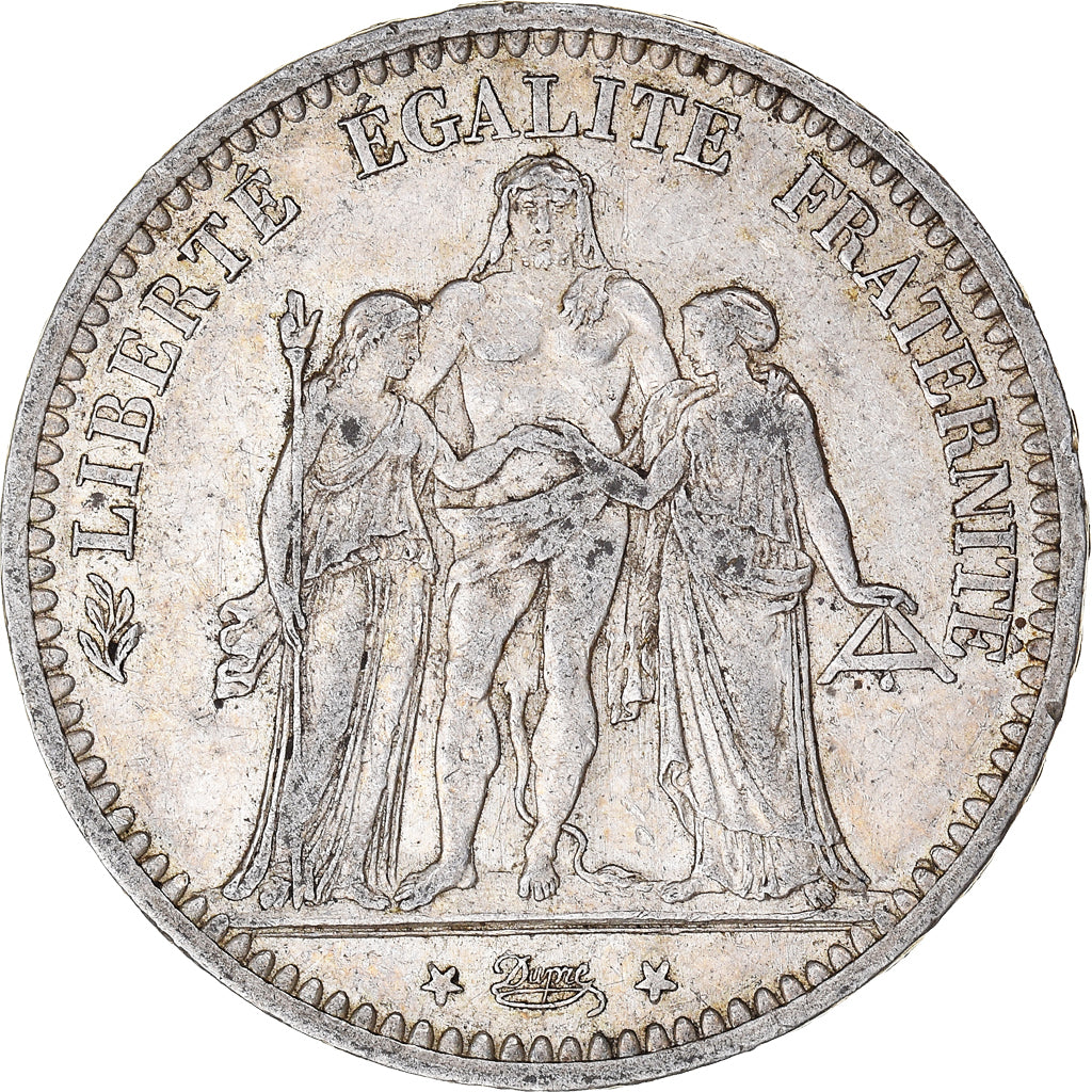 Monnaie, France, Hercule, 5 Francs, 1873, Paris, TTB, Argent, Gadoury:745a