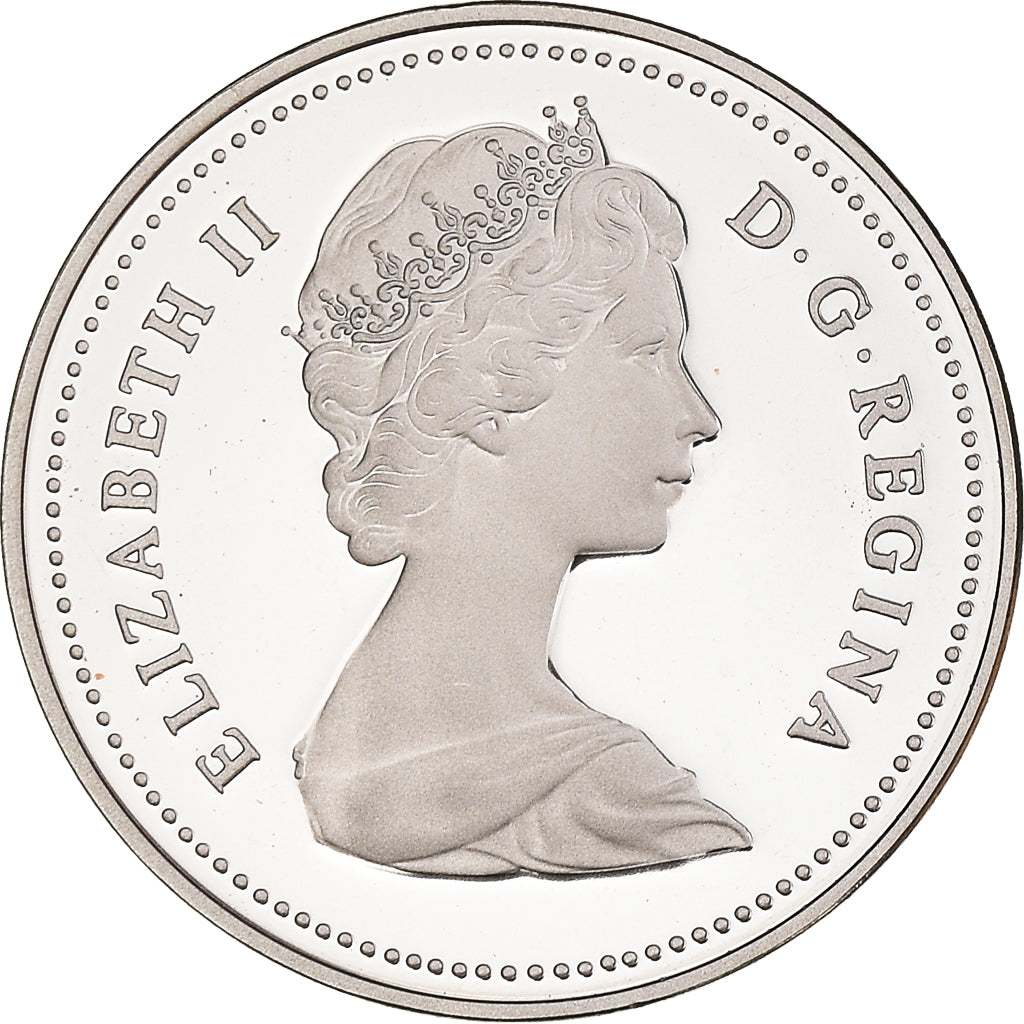 Moneda, Canadá, Elizabeth II, 5 Cents, 1981, Royal Canadian Mint, Ottawa