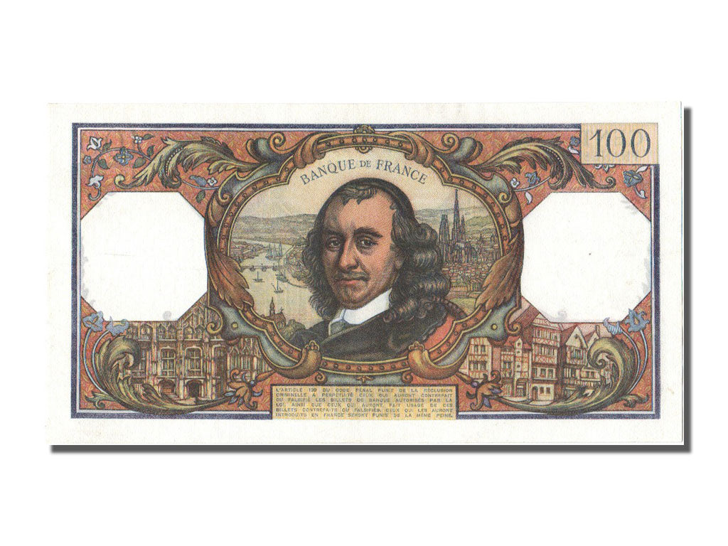 Billete, Francia, 100 Francs, 100 F 1964-1979 ''Corneille'', 1972, 1972-01-06