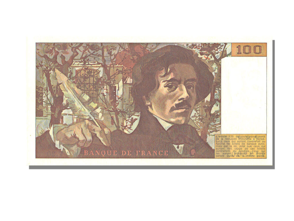 Billet, France, 100 Francs, 100 F 1978-1995 ''Delacroix'', 1979, NEUF