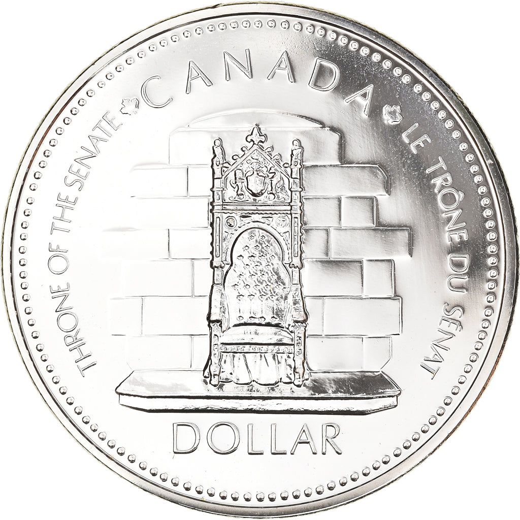 Coin, Canada, Elizabeth II, Silver Jubilee, Dollar, 1977, Ottawa, Prooflike