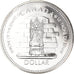 Coin, Canada, Elizabeth II, Silver Jubilee, Dollar, 1977, Ottawa, Prooflike