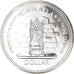 Moneda, Canadá, Elizabeth II, Silver Jubilee, Dollar, 1977, Ottawa, Prooflike