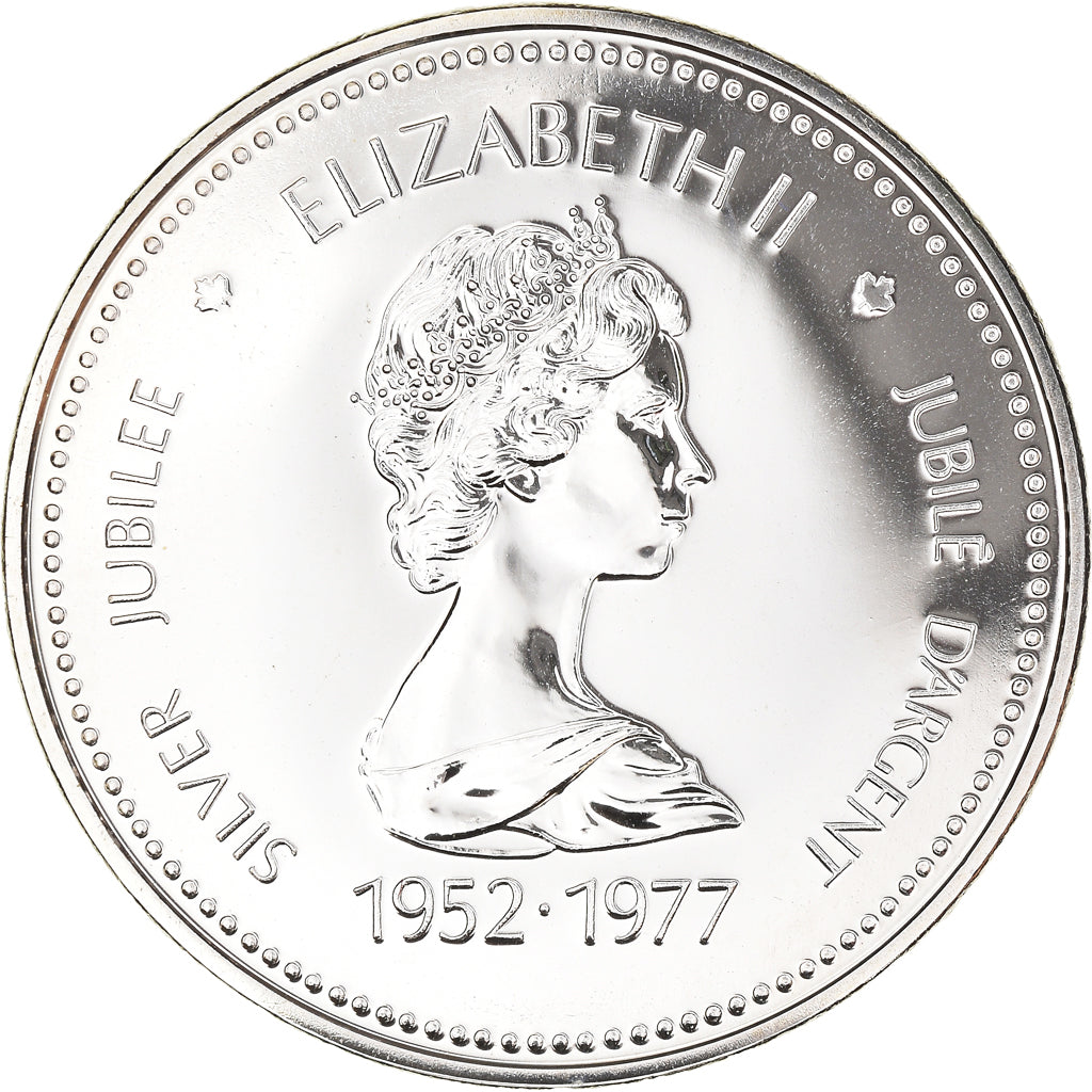 Coin, Canada, Elizabeth II, Silver Jubilee, Dollar, 1977, Ottawa, Prooflike
