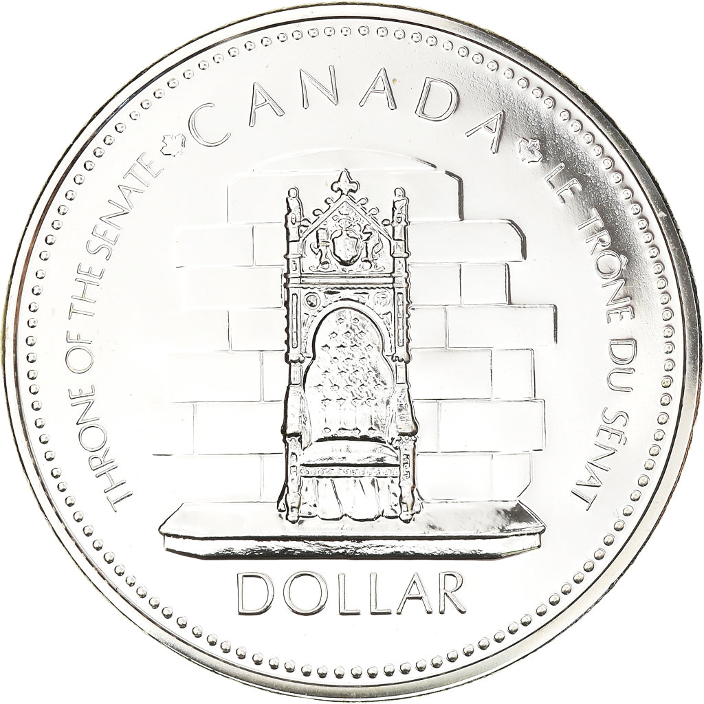 Moneta, Canada, Elizabeth II, Silver Jubilee, Dollar, 1977, Ottawa, Prooflike