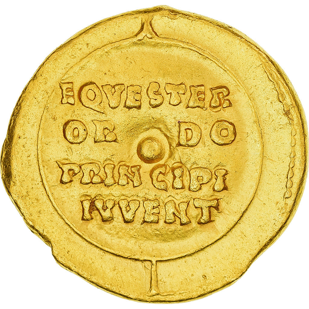 Nero, Aureus, 50-54, Rome, Gold, EF(40-45), Calicó:407, RIC:78