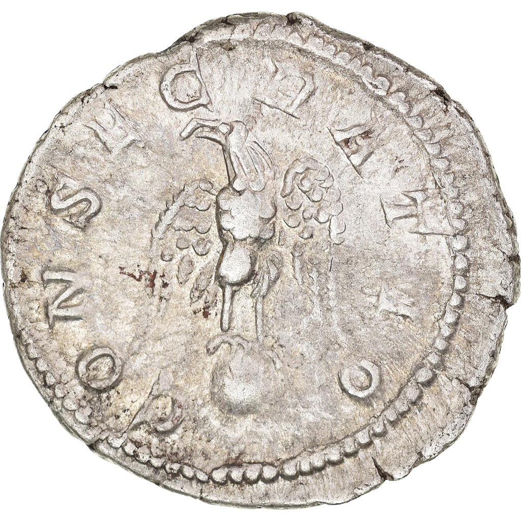 Moneta, Divus Septimius Severus, Denarius, 211, Rome, AU(55-58), Srebro