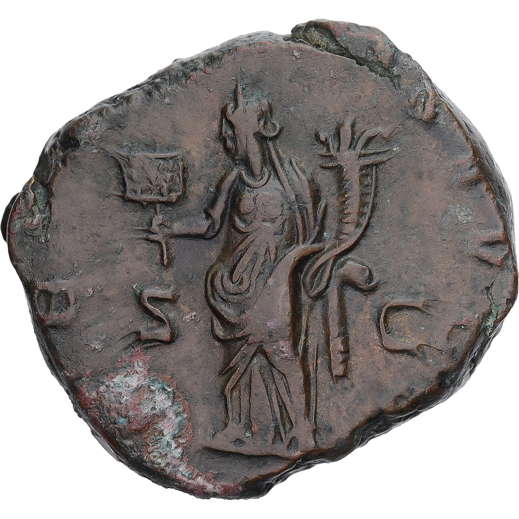 Coin, Gallienus, Sestertius, 255-256, Rome, EF(40-45), Bronze, RIC:221