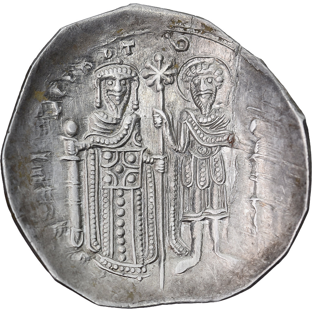 Theodore I Lascaris, Trachy, 1208-1222, Magnesia, Silver, MS(60-62), Sear:2064