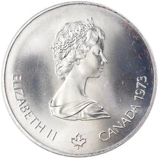 Munten, Canada, Elizabeth II, 1976 Olympics - Kingston & Sailboats, 5 Dollars