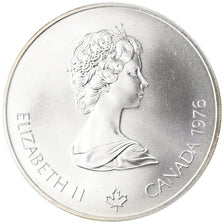 Coin, Canada, Elizabeth II, 1976 Olympics - Olympic village, 5 Dollars, 1976