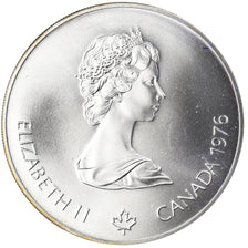 Coin, Canada, Elizabeth II, 1976 Olympics - Olympic village, 5 Dollars, 1976