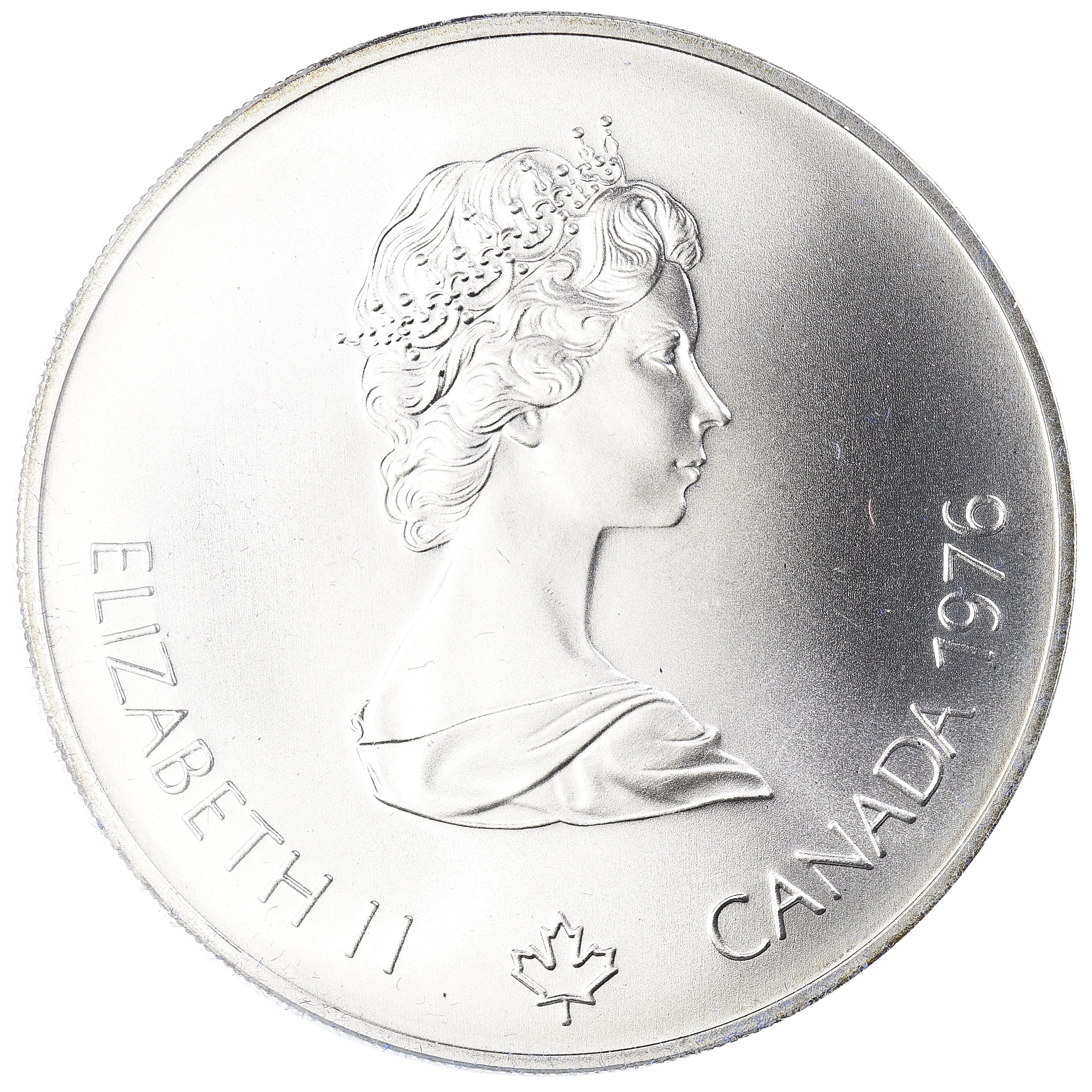 Coin, Canada, Elizabeth II, 1976 Olympics - Boxing, 5 Dollars, 1976, Royal