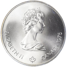Moneta, Canada, Elizabeth II, 1976 Olympics - Fencing, 5 Dollars, 1976, Royal