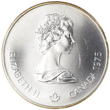 Coin, Canada, Elizabeth II, 1976 Olympics - Marathon, 5 Dollars, 1975, Royal