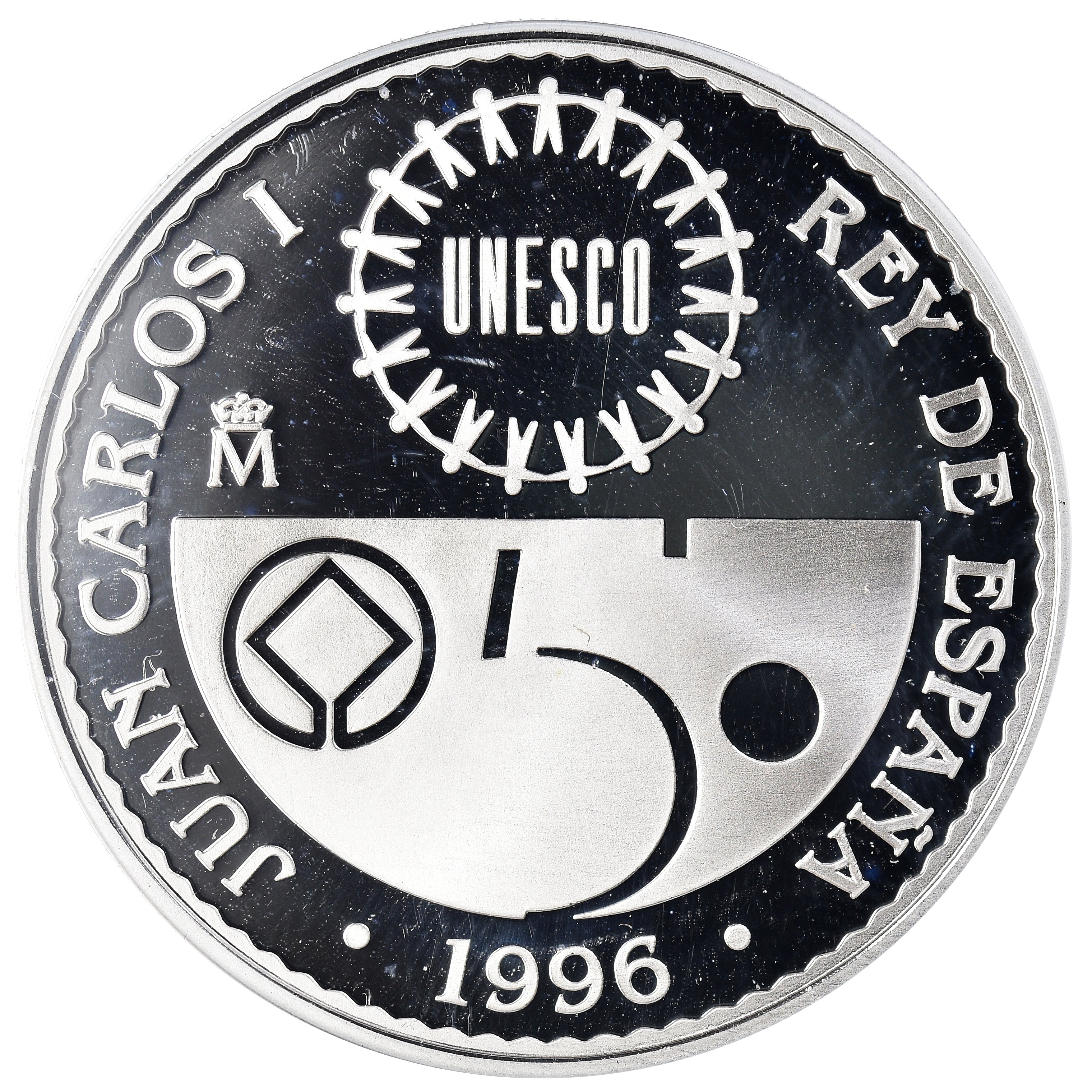 Coin, Spain, Juan Carlos I, Abu Simbel, 2000 Pesetas, 1996, Madrid, Proof