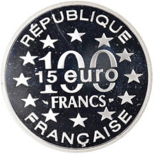 Coin, France, Monnaie de Paris, Grand'Place de Bruxelles, 100 Francs-15 Euro