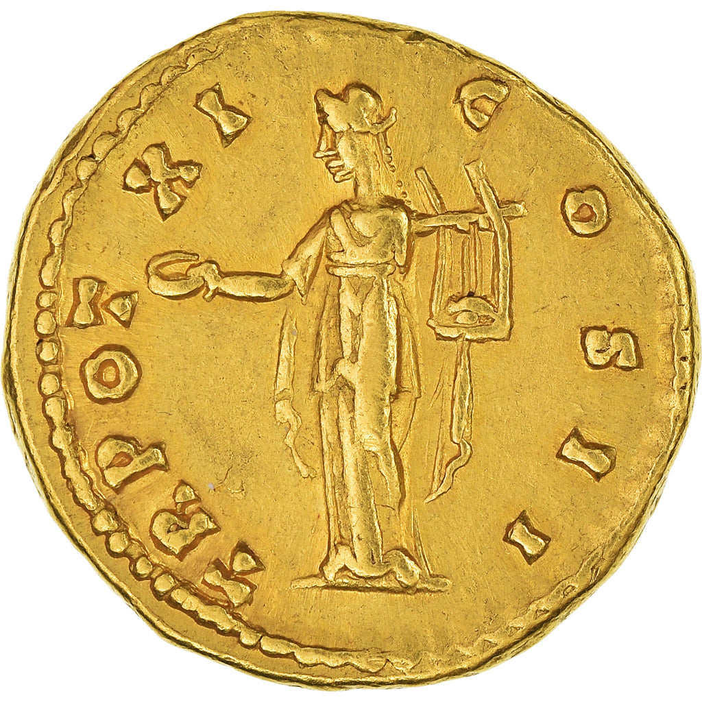 Münze, Marcus Aurelius, Aureus, 156-157, Rome, SS+, Gold, RIC:469b
