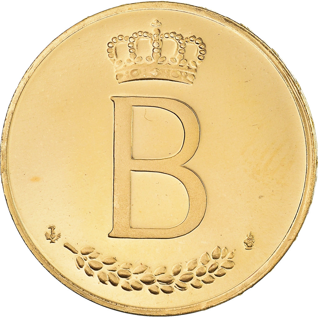 Munten, België, Baudouin I, 25th Anniversary of Accession, 20 Francs, 20 Frank