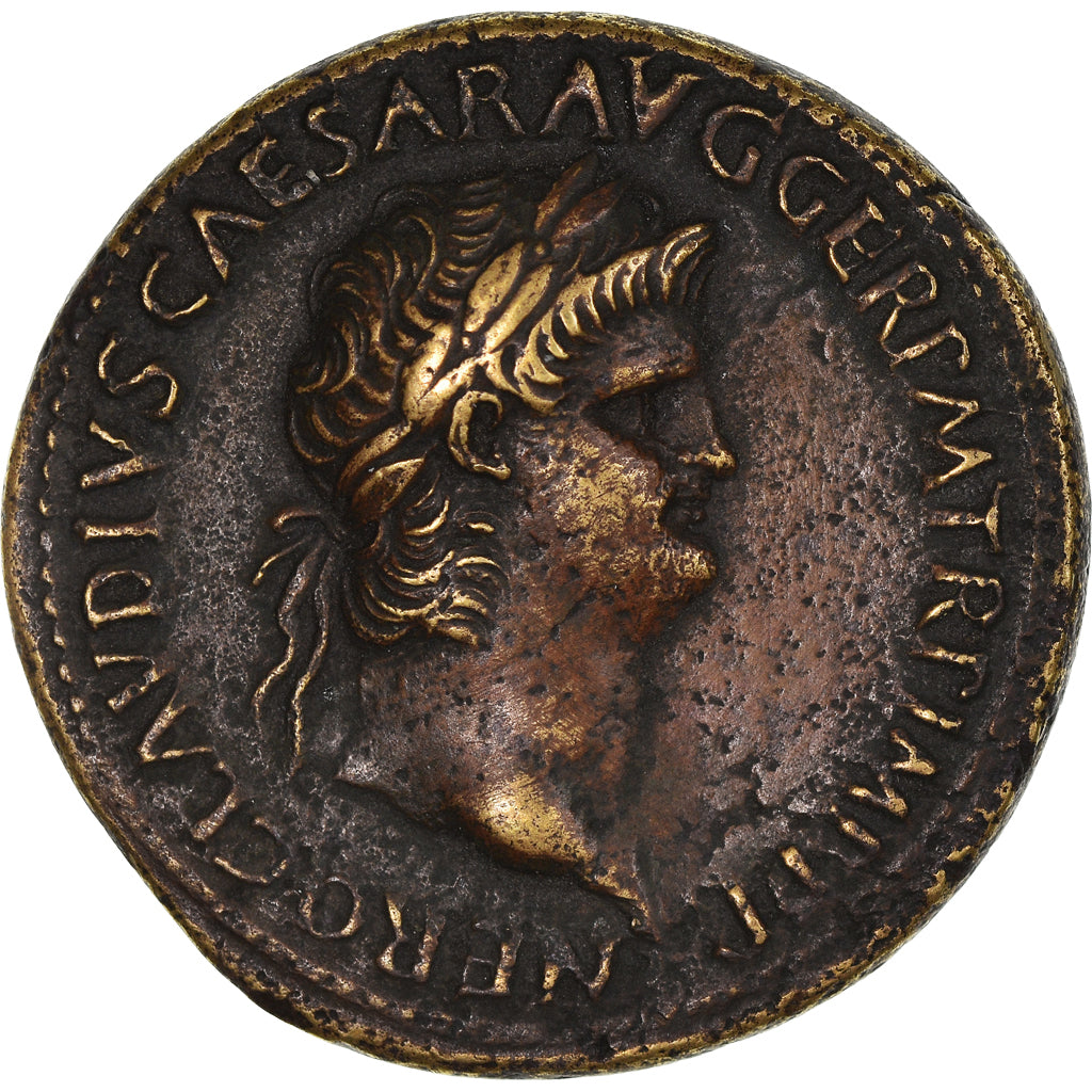 Nero, Sestertius, 62-68, Rome, Bronzen, ZF, RIC:170