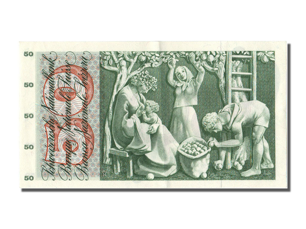 Banknote, Switzerland, 50 Franken, 1965, 1965-12-23, UNC(63)