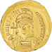 Justinian I, Solidus, 545-565, Constantinople, Oro, BB+, Sear:140