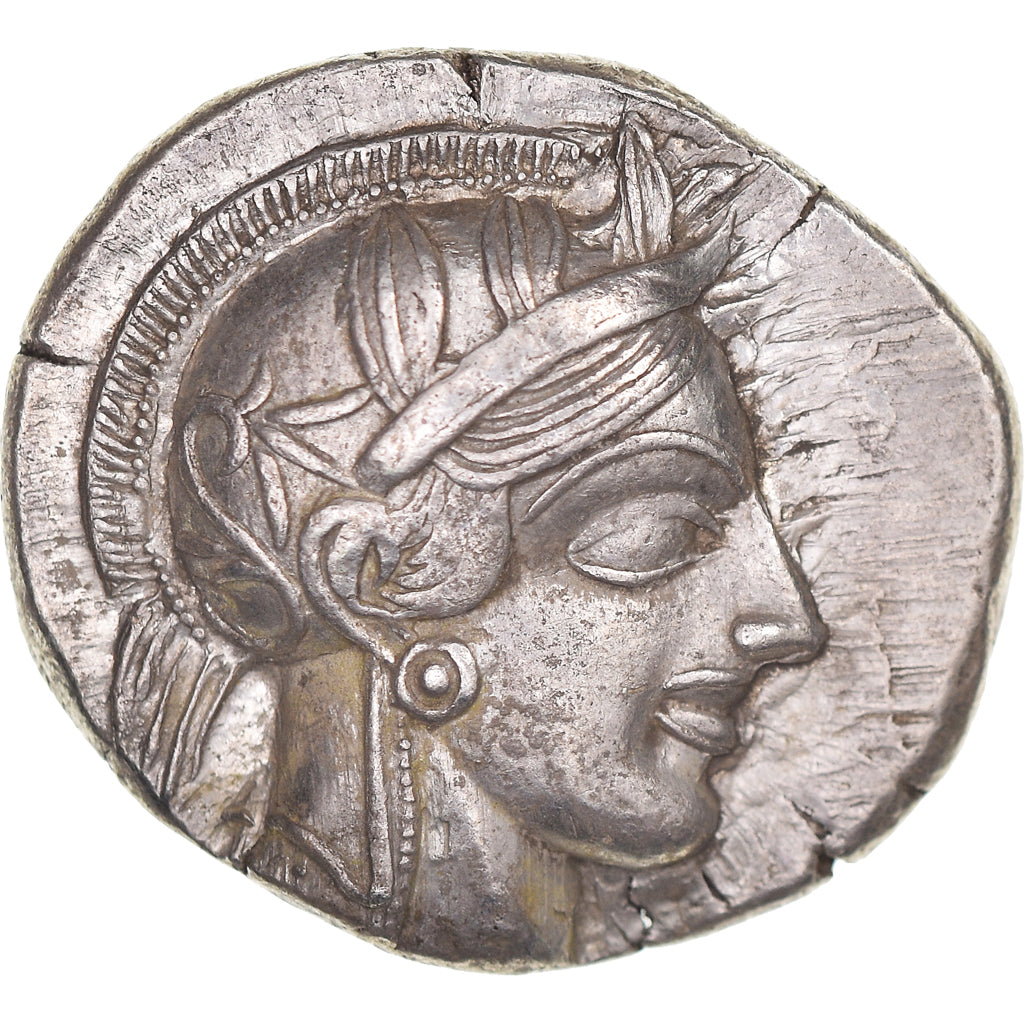 Attica, Tetradrachm, ca. 454-404 BC, Athens, Argento, NGC, AU 5/5-3/5