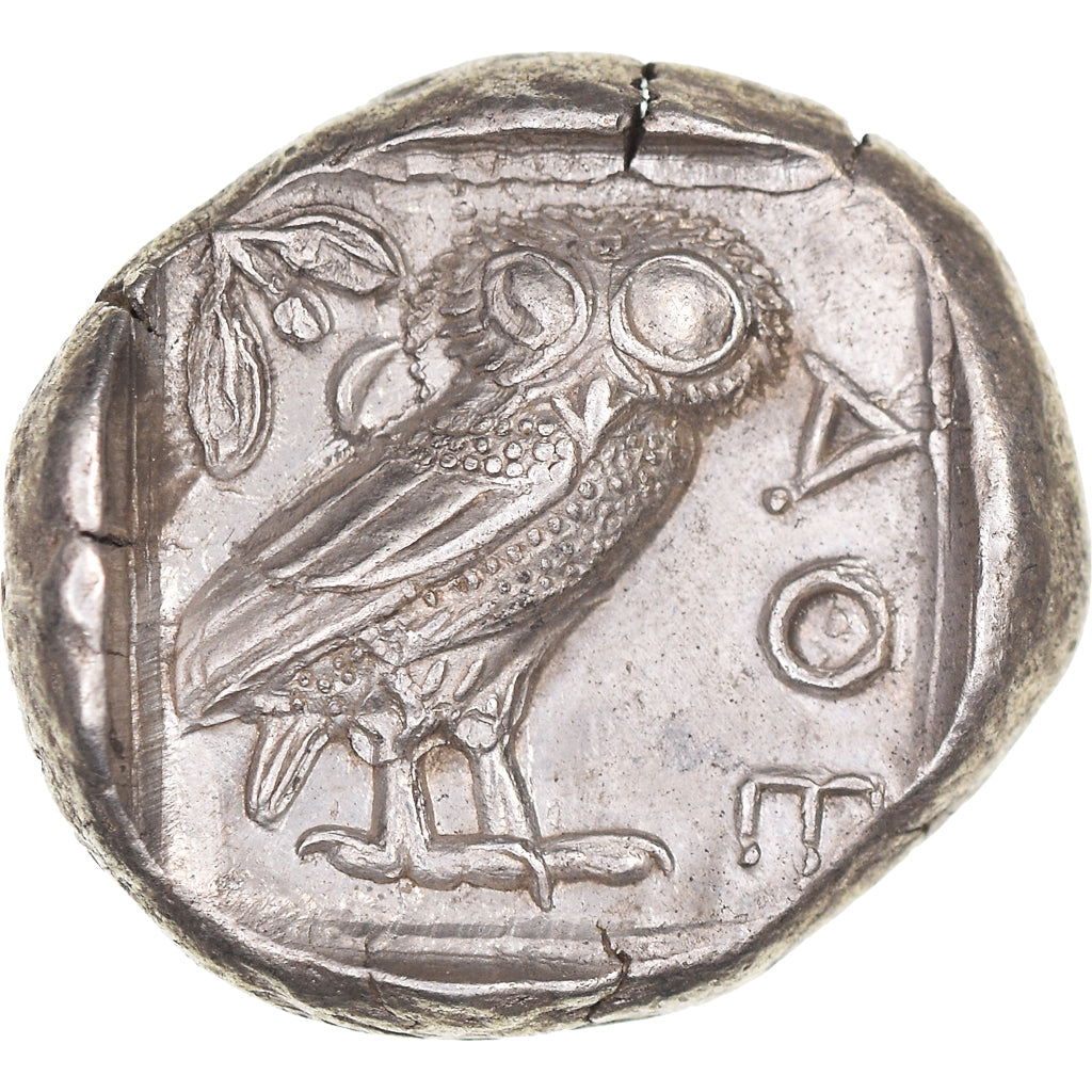 Attica, Tetradrachm, ca. 454-404 BC, Athens, Argento, NGC, AU 5/5-3/5