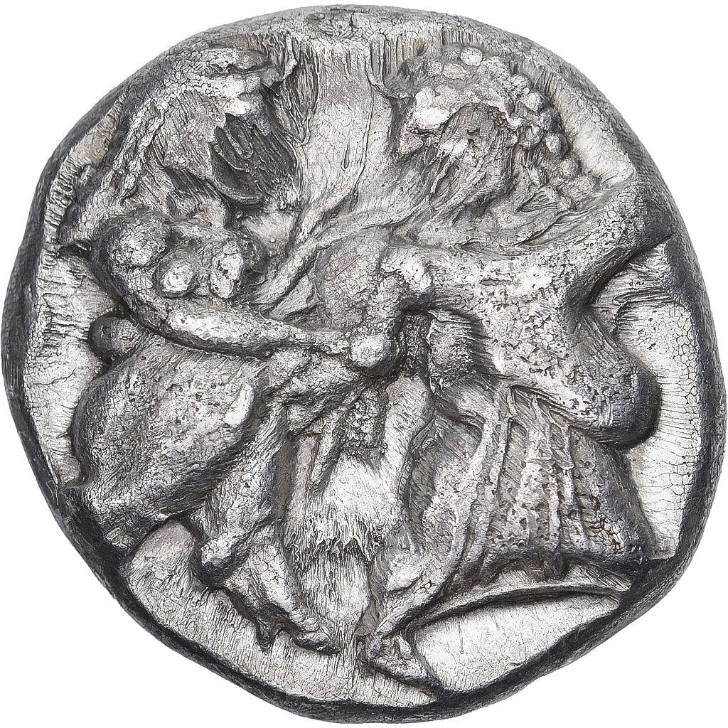 Münze, Thraco-Macedonian Region, Berge, Stater, 525-480 BC, VZ, Silber