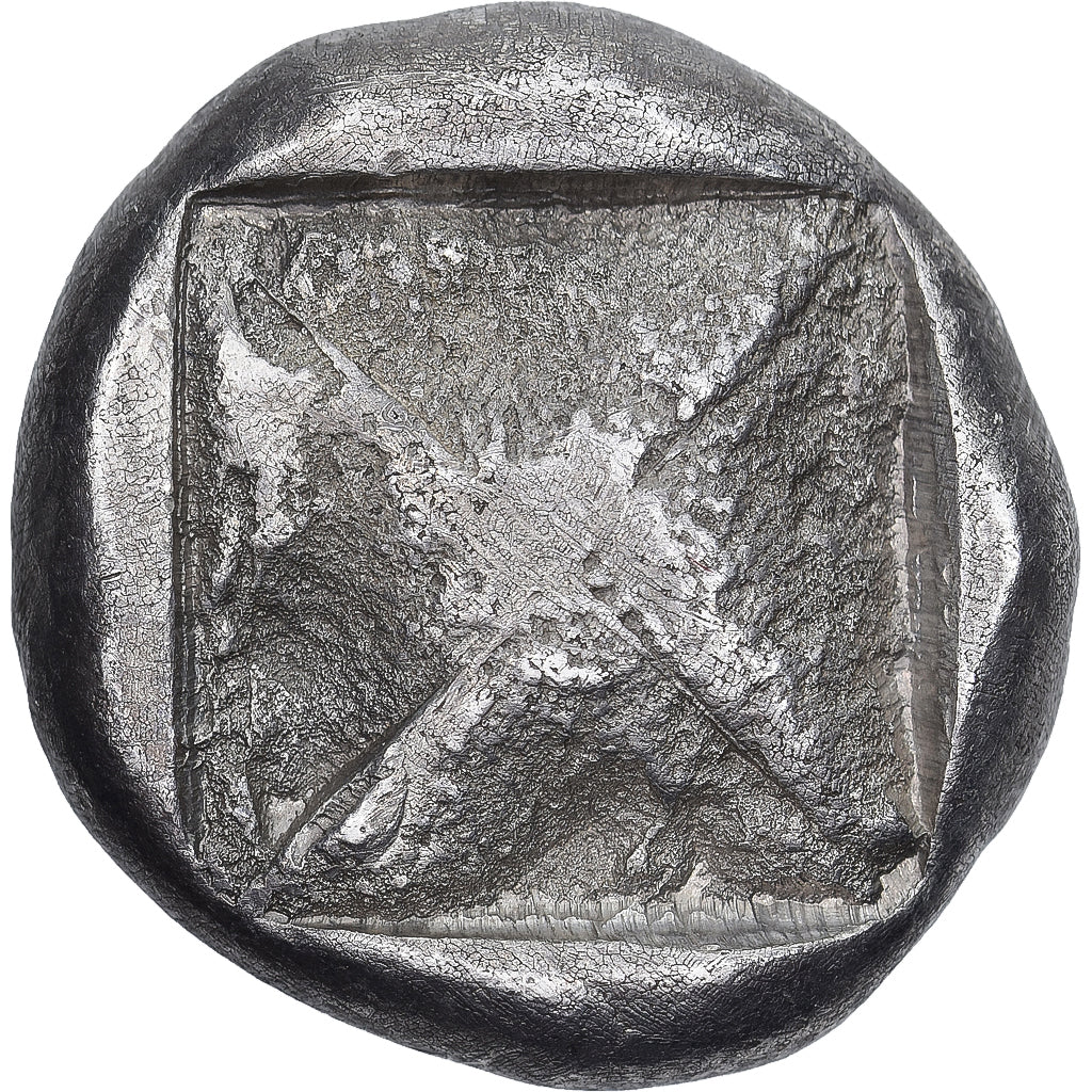 Münze, Thraco-Macedonian Region, Berge, Stater, 525-480 BC, VZ, Silber