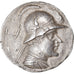 Koninkrijk Bactriane, Eukratides I, Tetradrachm, ca. 170-145 BC, Zilver, PR
